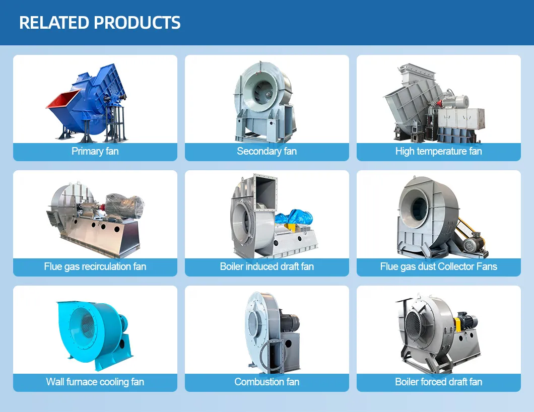Kustomisasi boiler blower kipas anti korosi Wear tahan baja karbon 4