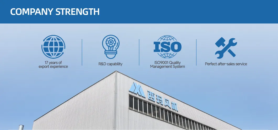 5-12 seri listrik arc tungku pembuangan pemurnian ventilator sentrifugal ventilator dorongan 3