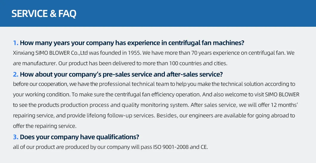 5-12 seri listrik arc tungku pembuangan pemurnian ventilator sentrifugal ventilator dorongan 13