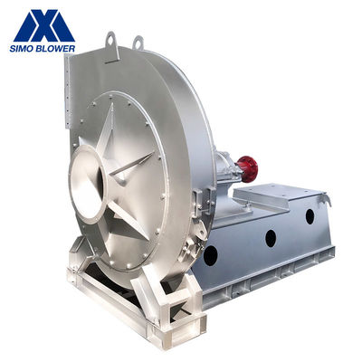 Kipas Sentrifugal Tugas Berat Inlet Tunggal Pakai Boiler Fluidized Bed Tahan